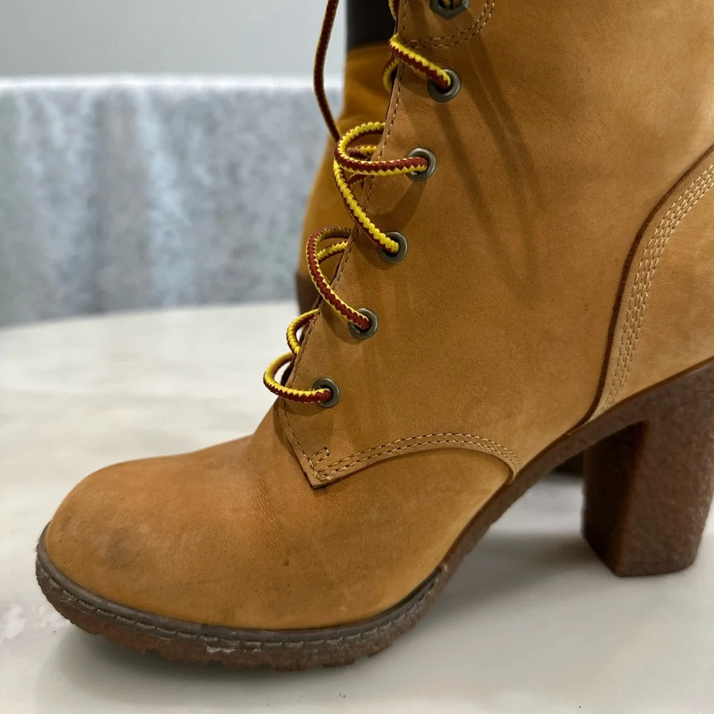 Timberland Women's Tillston 6 inch double collar Heeled Boots - Picture 4 of 10